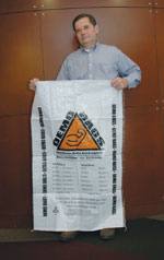 Reusable Reinforced refuse bag: Tear-Resistant Woven Design