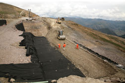 High-altitude roadbuilding requires number of adjustments for prep and paving.