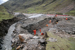 Crews spent last season preparing to pave.