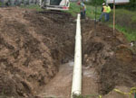 PVC Pipe System: Easy Assembly for Above or Below