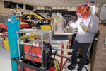 TIG Welder: LCD Interface