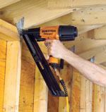 Metal Connector Nailer: Large Magazine