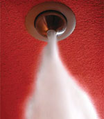 Fire suppression: Water Atomizing Safety System