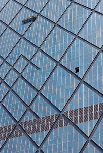 Density of the diagonals varies with the stresses on the buildings.