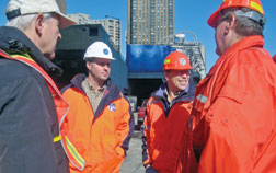 Madison (2nd from left) led NY DOT in 2005-2007.