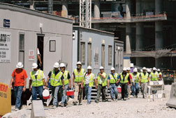 Contractor Perini Corp. agreed to provide OSHA 10-hour training to all.