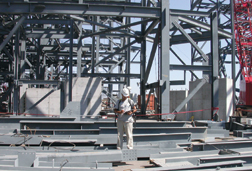 Bechtel’s trial focused on tracking steel for one of two identical structures.