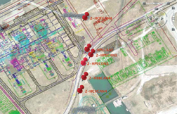 SNC-Lavalin’s research partners plotted locations on demand.