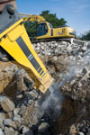 Hydraulic breaker: Powerful Punch