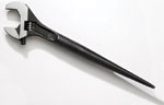 Adjustable Wrench: Wide Jaw
