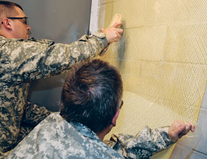 Elastic Blast-Protection System: Easy To Install