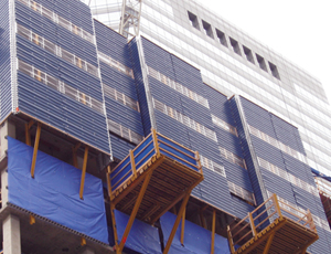 High-Rise Protection System: Keeps the Weather Out and Debris In
