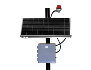 Solar-Powered Warning Light: For Tall Structures