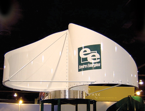 Roof-Mounted wind Turbines: Efficient Design