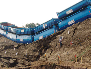 Test Levee in the Netherlands