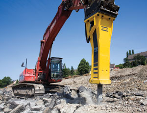 Hydraulic Breaker: For Mid-Sized Carriers