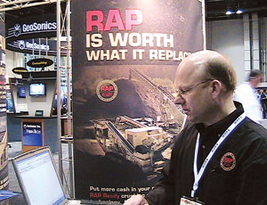 Attendance was up at World of Asphalt 2009, fueled by warm-mix applications.