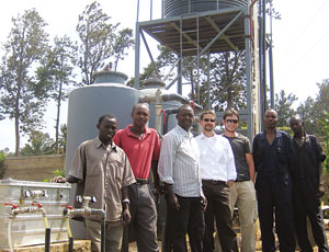 Manna’s Gold with Rwanda site colleagues.