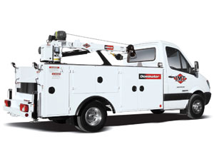 MECHANICS TRUCK BODY FOR SPRINTER CHASIS: Compact