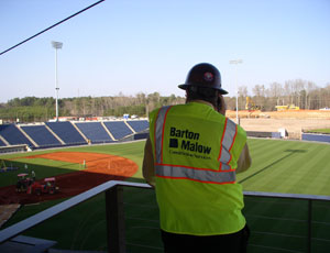 Stadium, construction, Barton Malow, Steljes