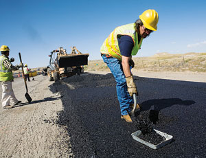 Emphasis on speed and jobs moves repaving work to the top of the list.
