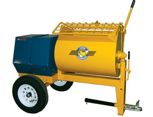 Three-Bag Mortar Mixer: No Wasted Material