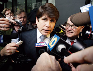 Ousted Gov. Rod Blagojevich (D) has pleaded not guilty to federal corruption charges.