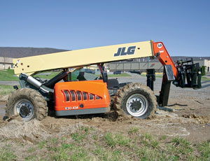 High-Capacity Telehandler: Maneuverable With Heavy Loads
