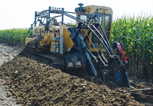 Cable-Layer attachment: Lay Transmission Lines in One Pass