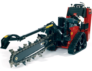 Cutting Trenches: Trencher-Boom Attachment Digs Deeper