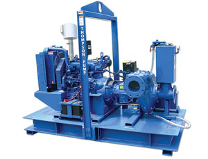 Cleaner Dewatering: Compressor Prevents Spills