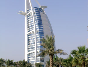 Burj al Arab hotel in Dubai caters to wealthy guests and provided Atkins’ Mideast operations the boost to gain more commissions, including Bahrain’s World Trade Center building, which has three wind turbines built into the design.
