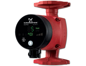 Hot-Water Heating System Circulator: Saves Power