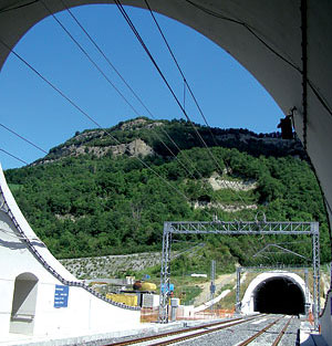 Bologna-Florence line featured New Austrian Tunnelling Method.