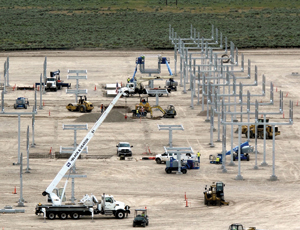  Transmission line work is one market expected to grow. 