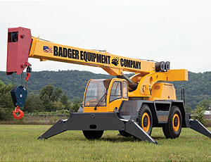All-Terrain Crane: Low Cab for a Closer View