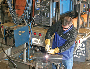Welder-Generator-Air Compressor: Gasoline-Powered, Self-Contained Unit