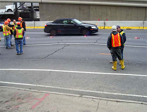 On the morning of Oct. 14, construction workers on Chicago’s Kennedy Expressway noticed that pavement was buckling. Directly underneath, workers were grouting an abandoned freight tunnel.