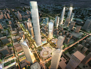 SOM To Develop New ‘Green’ Beijing Central Business District