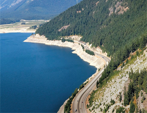 The $595-million Snoqualmie Pass East, which broke ground in August, is part of Washington state’s $5.8-billion 2009-2011 plan.