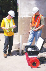 Testing Steel Piles: Calculate Length Indirectly