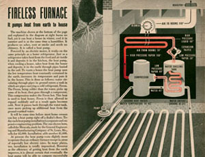 Heat-pump technology featured in a 1948 edition of LIFE magazine was too new, costly to gain acceptance.