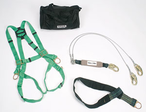 Heat-resistant Fall-Protection harness: Welding on High