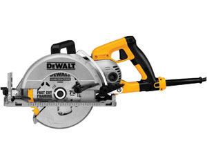 Worm-Drive Circular Saw: Extreme Bevel Capacity