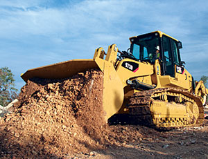 Track Loader: Load-Sensing Hydraulics Save Fuel