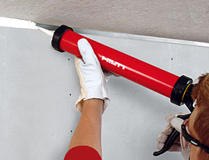 Smoke and acoustic sealant: Installs in No Time