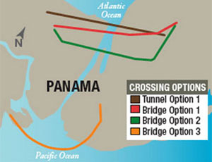U.S./European Group Offers Low Bid To Examine Panama Canal Road Crossing