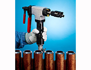 Boiler-tube cutter: Optional Higher-Power Motor