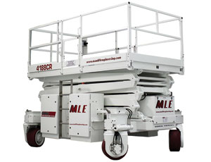 Scissor lift: Tight Turns for Proper Positioning