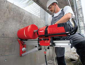 Coring Machine: Goes Right Through Rebar